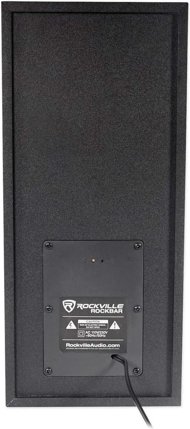 Alt view image 5 of 6 - ROCKBAR 40 Inch 400W Soundbar with Wireless 6.5" Subwoofer, Bluetooth, HDMI ARC, Optical, USB, DSP Modes, Deep Bass, for Home Theater and Music by DT