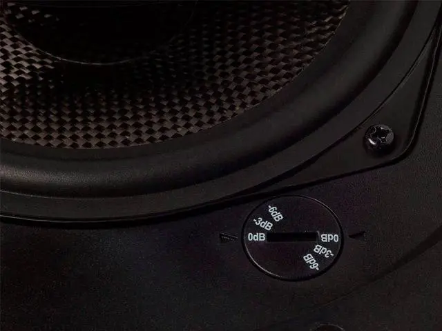 Alt view image 5 of 6 - Monoprice Alpha 2-Way Ceiling Speakers - 6.5 Inch (Pair) Carbon Fiber, Paintable Magnetic Grille, Louder with Less Power,BLACK/WHITE