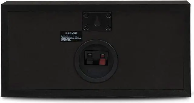 Alt view image 3 of 4 - Acoustic Audio PSC-32 Center Channel Speaker 125 Watt 2-Way Home Theater Audio, Black
