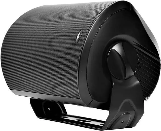 Alt view image 2 of 4 - Polk Audio Atrium 8 SDI Flagship Outdoor Speaker (Black) - Use as Single Unit or Stereo Pair, Powerful Bass & Broad Sound Coverage, Withstands Extreme Weather & Temperature