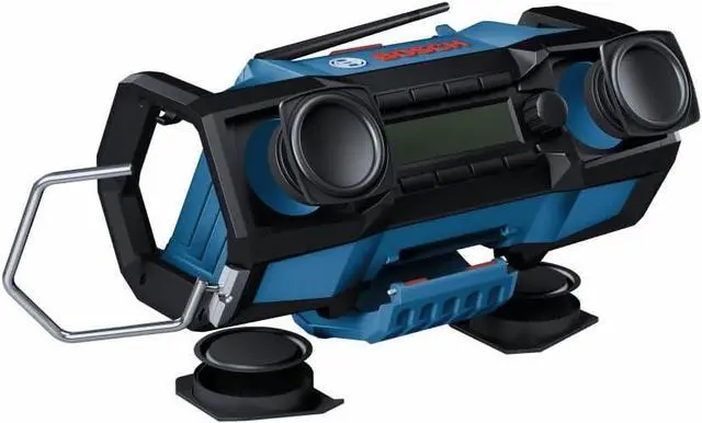Alt view image 3 of 6 - BOSCH GPB18V-2CN 18V Compact Jobsite Radio with Bluetooth® 5.0, Black