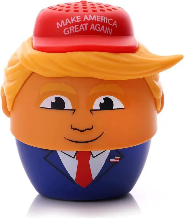 Main image of Trump 2024 MAGA Mini Bluetooth Speaker Portable Patriotic Wireless Sound with US Flag Design, 3-Watt Output, Compatible with iPhone/Android, Compact Travel Speaker for MAGA Fans & GOP Supporters
