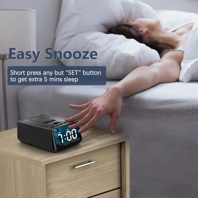 Alt view image 6 of 7 - Adjustable Phone Stand with Built-in Bluetooth Speaker, Portable with Non-Slip Base, Unique Gifts, Tech Gifts for Men, Cool Gadgets for Home and Outdoor Use (Black)