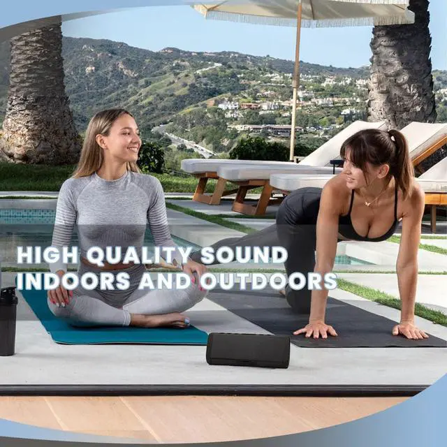 Alt view image 3 of 7 - OontZ Angle 3 PRO Dual Edition Bluetooth Speaker, Two Speaker Edition, 21-Watts, Exceptional Sound & Bass, 100ft Wireless Range, Waterproof
