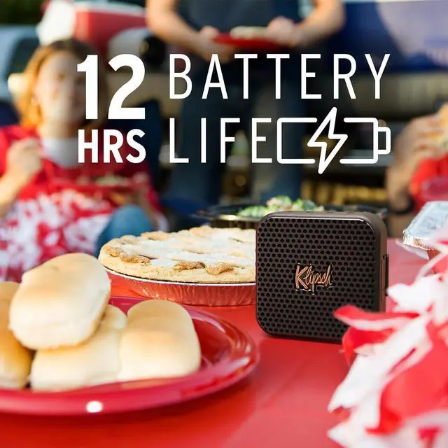 Alt view image 2 of 7 - The Austin Portable Bluetooth Speaker with a 1.5" Full Range Driver, IP67 dust and Waterproof Rating, 12 Hours of Playtime for a Premium Live Concert Experience