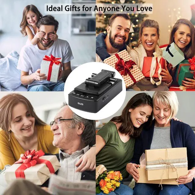 Alt view image 6 of 6 - Gifts for Men, OLES Mobile Phone Stand with Bluetooth for Him Dad Women Who Want Nothing, Adjustable Tablet Holder with Wireless Speaker, Tech Gadgets for Table Desk, Unique Ideal