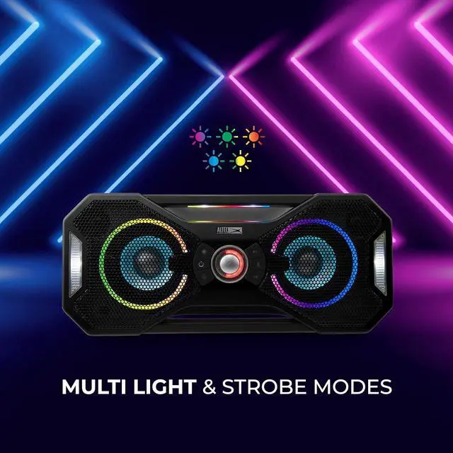 Alt view image 4 of 7 - Altec Lansing Waterproof Bluetooth Speakers Bundle with Mini H2O and Mix 2.0