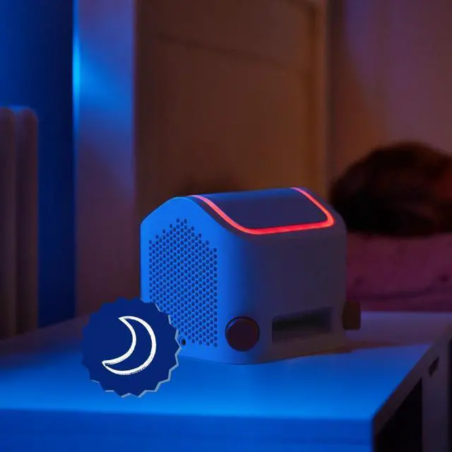 Alt view image 7 of 7 - Yoto Player (3rd Gen.) + Beatrix Potter Bundle  Kids Bluetooth Audio Speaker, All-in-1 Screen-Free Device Plays Stories Music Podcasts Radio White Noise Thermometer Nightlight Ok-to-Wake Clock
