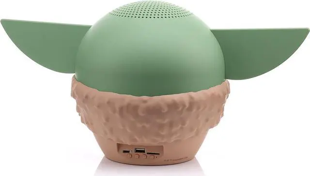 Alt view image 3 of 7 - Bitty Boomers Bigger Star Wars: Grogu 8 Inch Wireless Bluetooth Speaker