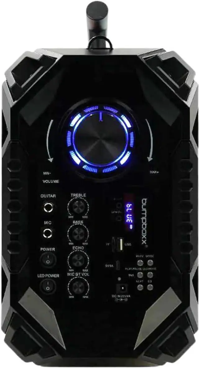 Alt view image 3 of 4 - Bumpboxx Bluetooth Portable Speaker Flare8 Pro, White