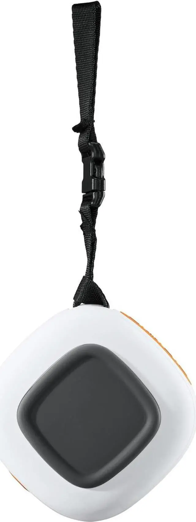 Alt view image 2 of 7 - Bushnell Disc Jockey -Bluetooth -Speaker, Lightweight Disk Golf -Speaker with Distance to Basket -GPS, White/Orange, Small