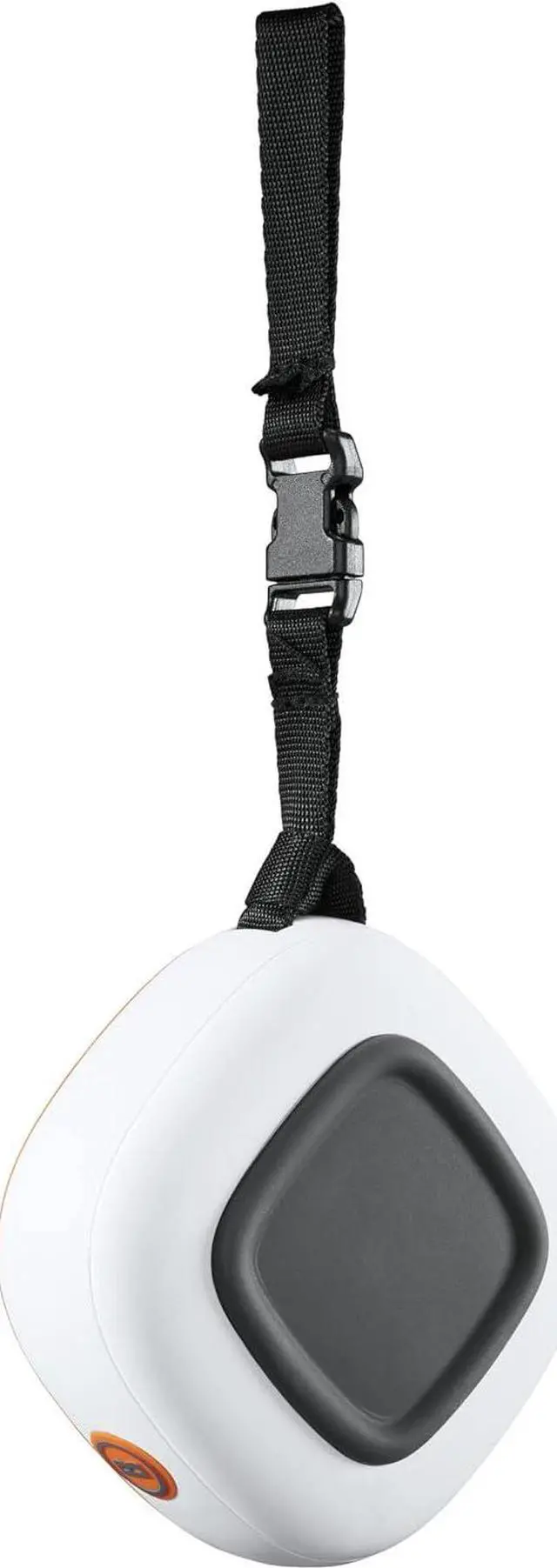 Alt view image 4 of 7 - Bushnell Disc Jockey -Bluetooth -Speaker, Lightweight Disk Golf -Speaker with Distance to Basket -GPS, White/Orange, Small