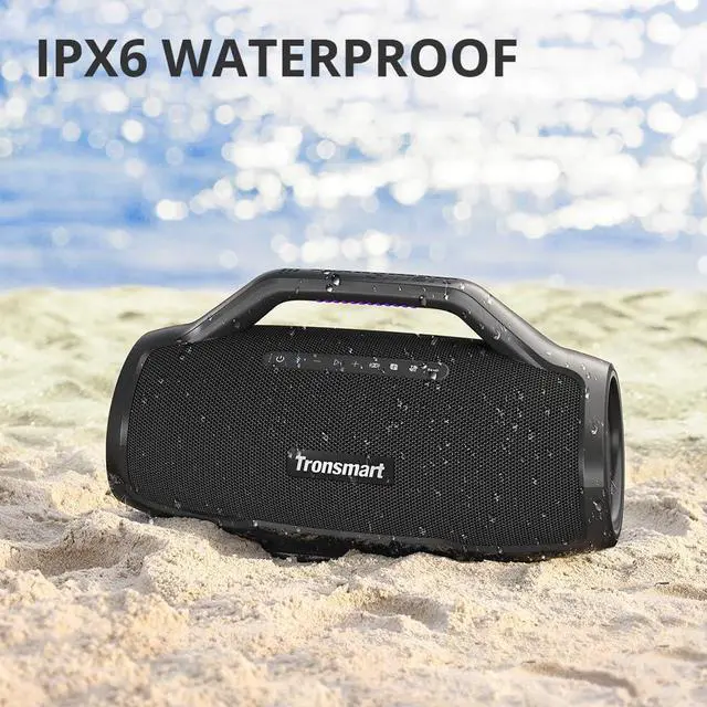 Alt view image 7 of 7 - Tronsmart Bang Max Portable Bluetooth Speaker, 130W Powerful Loud Speaker with Deep Bass, Party Sync, IPX6 Waterproof, 24H Playtime, Customized EQ & Light Show,Portable Speaker with Handle for Outdoor