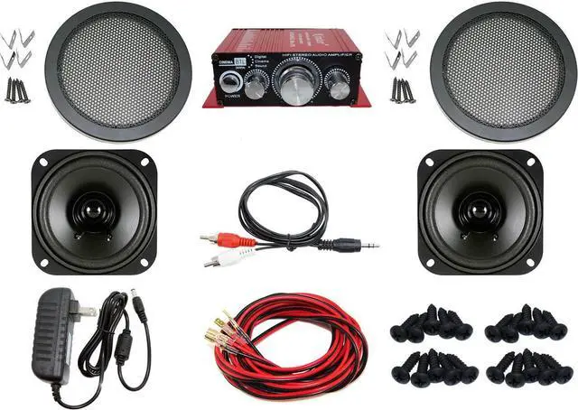 Main image of Audio Kit for Arcade Game, MAME Cabinet, or Virtual Pinball Machine