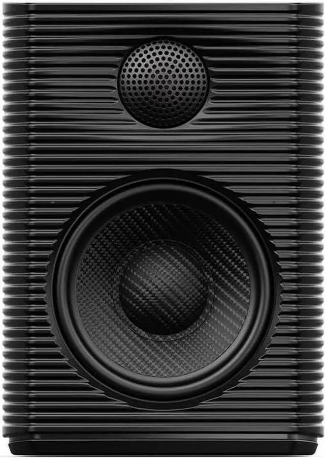 Alt view image 2 of 7 - FiiO SP3 Powered HiFi Active Desktop Speakers - 80W Stereo Computer Speakers and Home Music Sound System with AUX Audio/RCA, 2-Way (Black)