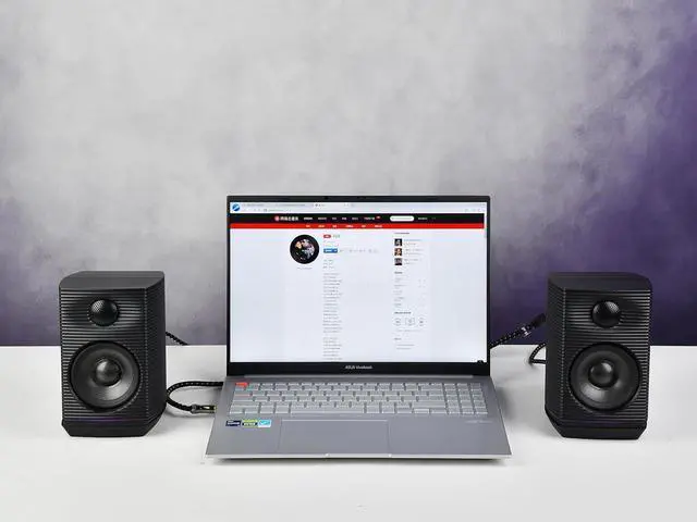 Alt view image 7 of 7 - FiiO SP3 Powered HiFi Active Desktop Speakers - 80W Stereo Computer Speakers and Home Music Sound System with AUX Audio/RCA, 2-Way (Black)