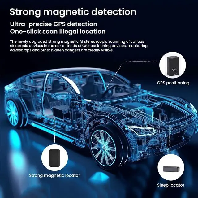 Alt view image 4 of 6 - Hidden Camera Detectors-Camera Detector,Hidden Camera Detector,camera detector spy camera finder,Camera Detector for Hotels,GPS Tracker Detector,6 levels sensitivity 4 modes,Standby time 10 week