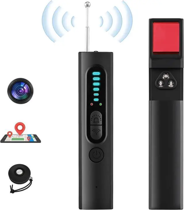 Main image of Hidden Camera Detectors, Camera Detector, Bug and Hidden Camera Detector, RF Wireless Signal Scanner for Home Office Travel, 6 Levels Sensitivity 4 Modes, 34H Working Time