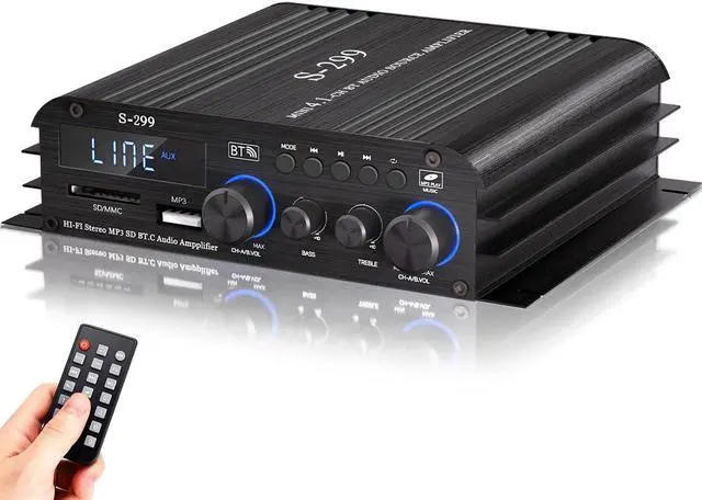 S-299 4.1CH Bluetooth Power Amplifier with Active Subwoofer