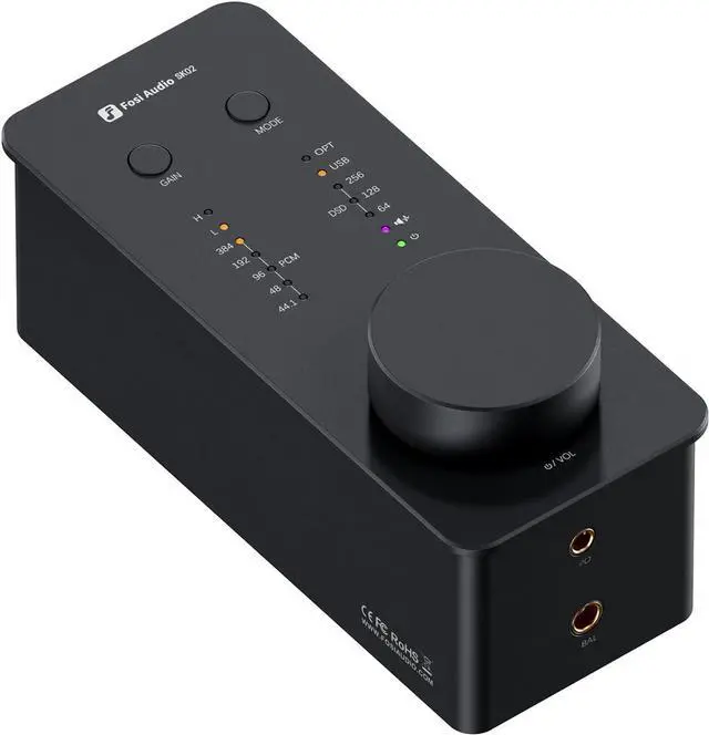 Main image of Fosi Audio SK02 DAC Amp Headphone Amplifier Desktop USB C to AUX Digital to Analog Audio Converter Adapter Preamp Optical to 3.5mm 4.4mm Balanced Combo for Home Audio System