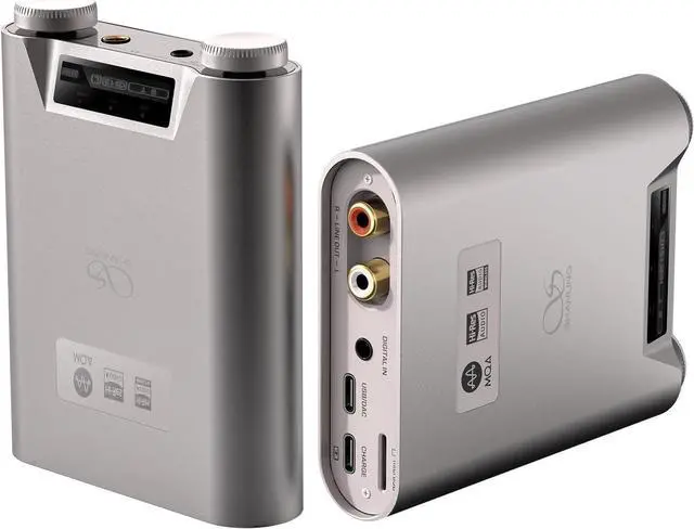 Main image of SHANLING H5 Portable DAC/AMP,HiFi Music Player,Headphone Amplifier,Dual AK4493SEQ DAC,768kHz / 32bit, DSD512,Bluetooth 5.0,840@32 Output,MQA Full Decoder,3.5/4.4mm,Optical/USB/Coaxial (Titanium)