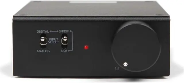 Main image of Micca OriGain Compact Stereo Integrated Amplifier and DAC, 50W x 2, 96kHz/24-Bit, USB and Optical S/PDIF (Black)