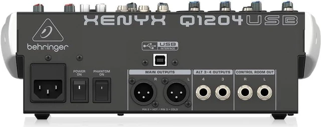 Alt view image 4 of 4 - Behringer Q1204USB