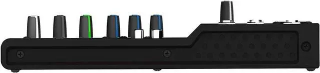 Alt view image 5 of 5 - Mackie -Mix8- Compact 8-Channel Desktop Analog Midsize Mixer for Live Sound 2 Mic/Line Input Channels with Pair of EMB XLR Cable and Gravity Magnet Phone Holder Bundle (2)