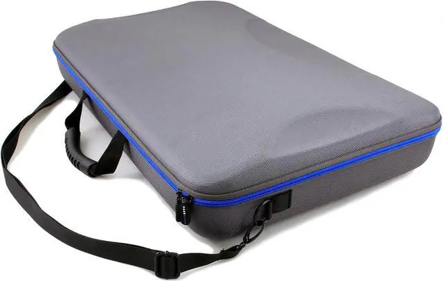 Alt view image 2 of 7 - CASEMATIX Music Equipment Mixer Case Compatible with Zoom LiveTrak L-8 Podcast Mixer or PodTrak P8 Recorder and Microphone Accessories - Includes DJ Equipment Gig Bag Travel Case Only