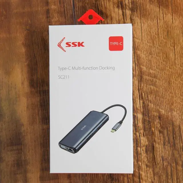 Alt view image 7 of 7 - SSK Laptop USB C Docking Station Dual Monitor,HDMI 4K/60Hz Multiport Adapter 11 in 1 USB C Hub, Thunderbolt Dock Triple Display with 2 HDMI+VGA,RJ45 Ethernet,100W PD,3 USB for MacBook,,HP,Lenovo