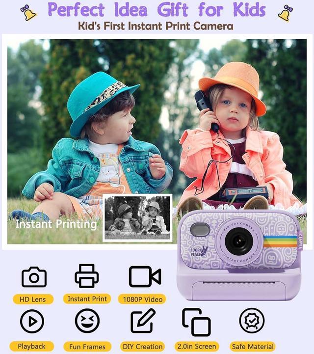 Aazon.co : Kids Caera Instant Print, EETRYE Instant Print Caera