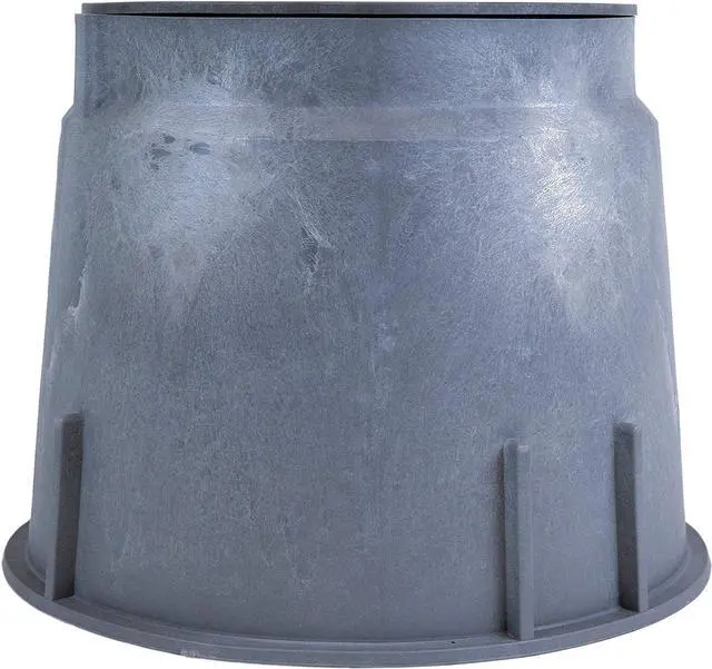 Alt view image 4 of 6 - 910 Electrical Splice Box with 10-Inch Diameter, 1-Piece, Grey