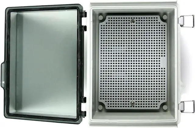 Alt view image 3 of 5 - Sunnyglade ABS Plastic Dustproof Waterproof IP65 Junction Box Universal Durable Electrical Project Enclosure with Lock (6.7"x8.7"x4.3" CC)