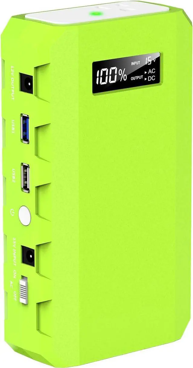 Alt view image 2 of 7 - powkey Portable Power Station with AC Outlet, 65W/110V External Battery Pack 24000mAh/88.8Wh Power Pack, Portable Power Source Supply Backup for Outdoor Tent Camping Home Office