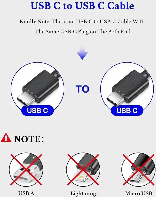 Alt view image 4 of 7 - 25W Type C Charger Fast Charging 10 ft, USB C Charger Block & Android Phone Chargers Cord 10 Foot for Galaxy S25 Ultra/S25/S25+/S24 Ultra/S24/S24+/S23/S22 Ultra