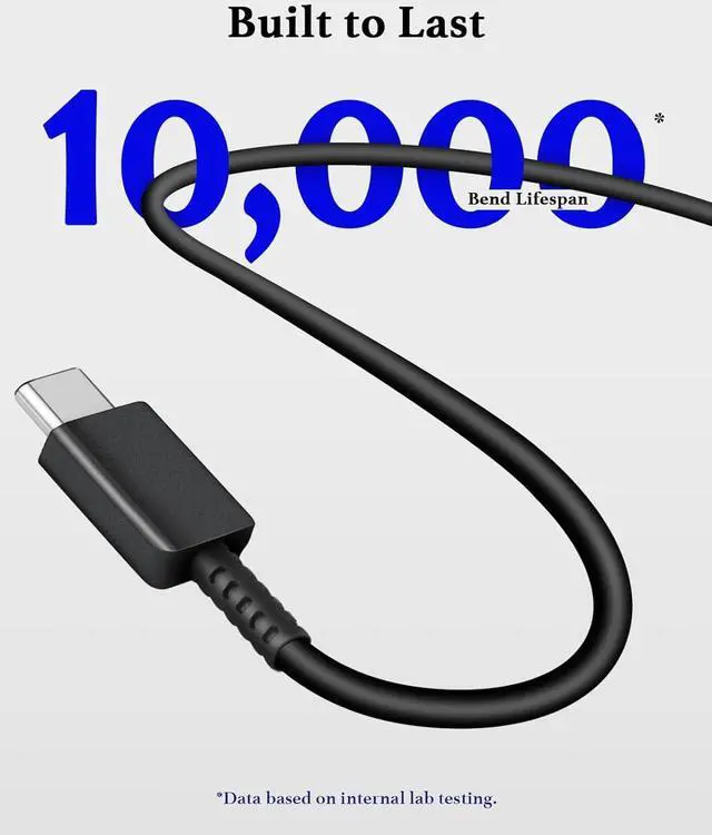 Alt view image 6 of 7 - 25W Type C Charger Fast Charging 10 ft, USB C Charger Block & Android Phone Chargers Cord 10 Foot for Galaxy S25 Ultra/S25/S25+/S24 Ultra/S24/S24+/S23/S22 Ultra