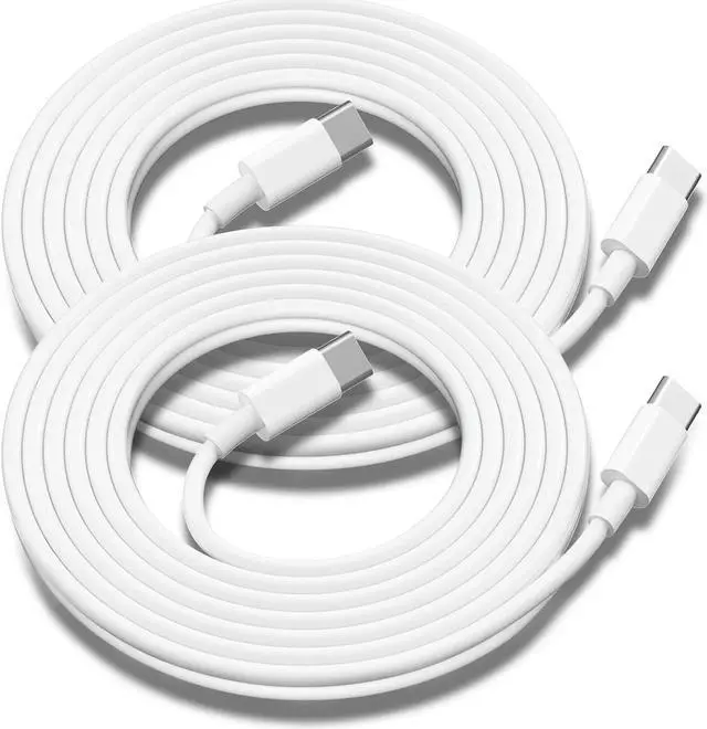 Main image of USB C to USB C Charging Cable for Apple 2Pack 10ft,Long Type C to C Fast Charger Cord,for iPhone 15/15 Pro/15 Plus/15 Pro Max, for /2019/18/17/16, for IPad Air 4/5/Mini 6/Pro 12.9/11 60W