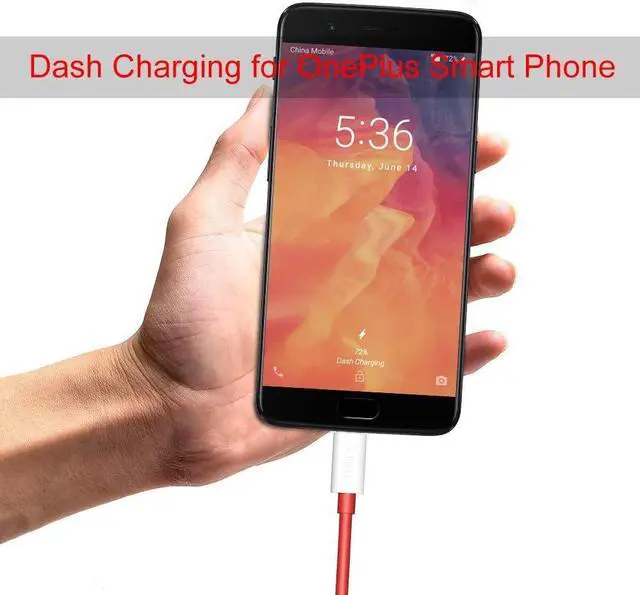Alt view image 4 of 7 - Jelanry 6FT 2-Pack USB Type C Cable for OnePlus 8 Pro, 80W 65W for SuperVOOC/Warp/Dash Charging Cable Rapid Data Syncing Fast Charger USB C Cable for OnePlus 13 12 12R Open 11 10 8 7T Pro 7 6T, Red