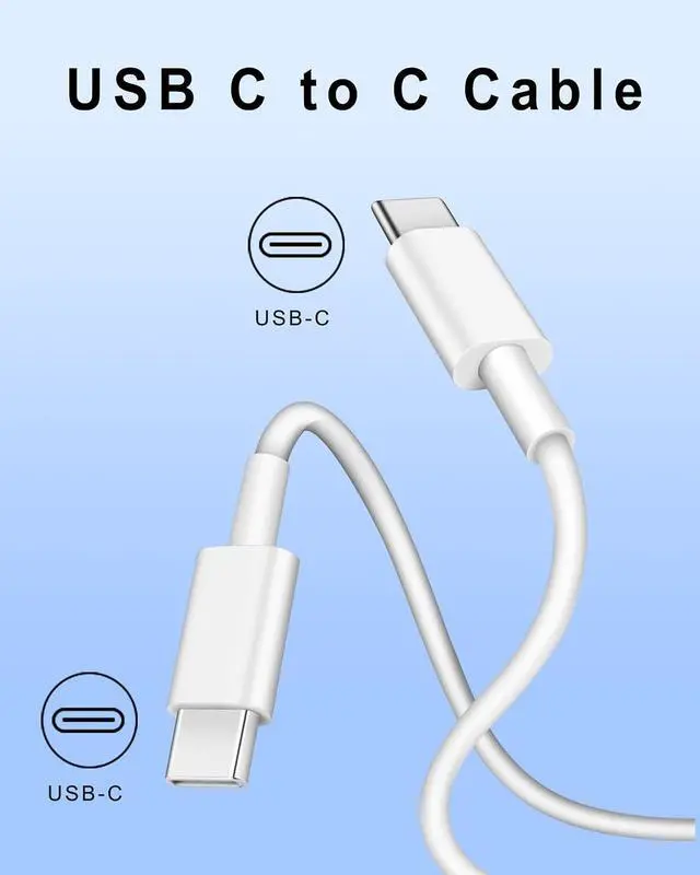 Alt view image 7 of 7 - Pixel 10/9/8/7/6/5/4 Fast Charger, 2Pack 20W USB C Charging Block + 6FT USB C Cable Cord for Google Pixel 10/ XL Pro Fold /9/8/7/7a/6a/6/Pro/5/4/3/XL, Phone 15/16, Galaxy, Android Phone