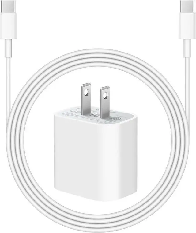 Main image of iPhone 15 Charger Fast Charging iPhone 15 Pro Max Charger Type C Charger Block iPad Pro Charger with 2 Pack 6FT Cable for iPhone 15/15 Plus/15 Pro/15 Pro Max/iPad Pro/Mini/Air/Air4//Samsung
