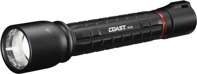 Main image of Coast XP14R 4500 Lumen USB-C Rechargeable LED Flashlight with Slide Focus®and Pure Beam® Focusing Optic, 5 Light Modes