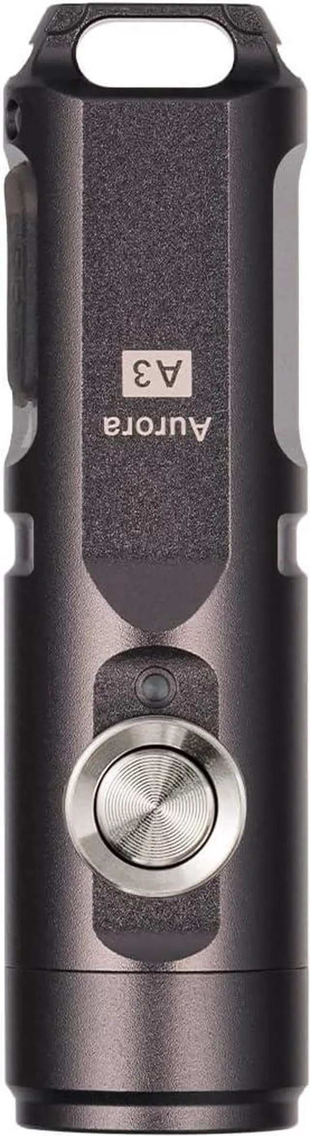 Main image of RovyVon A3 Gen 4 Keychain Flashlight- Super Bright 650 Lumens, USB C Rechargeable EDC Flashlight Water-Resistant, Lightweight- Ideal for Everyday Carry, Camping, Hiking, Emergency (Gun Grey)