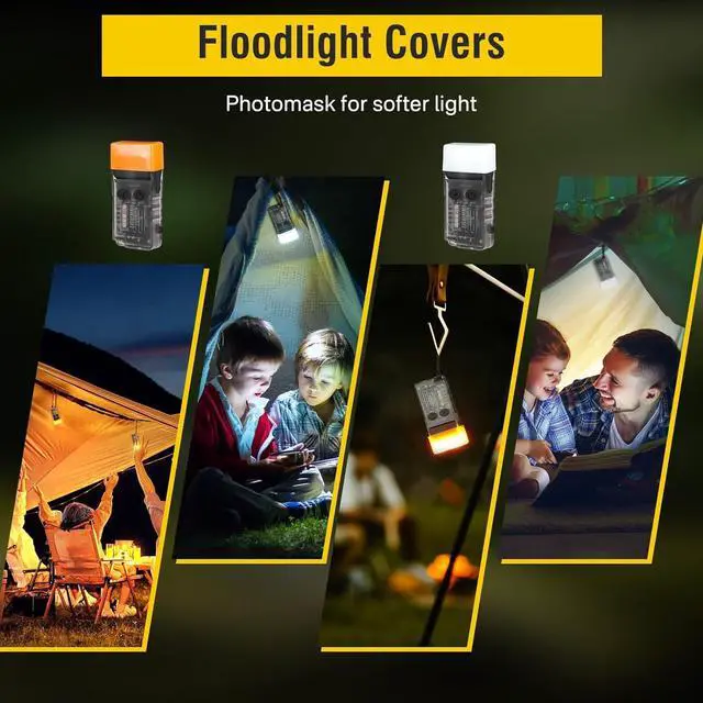 Alt view image 5 of 7 - BORUIT V20 Small Powerful Flashlight Super Bright with Red Blue Warm Light, 180° Head Swivels 110dB Buzzer - Mini Keychain Pocket Rechargeable LED Flashlights USB EDC Clip Flash Light