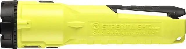 Alt view image 2 of 3 - Streamlight 68751 Dualie 3AA 140-Lumen Intrinsically Safe Industrial Flashlight with Spot/Flood Without Batteries, Yellow