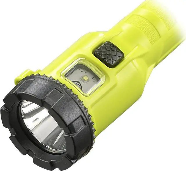 Alt view image 3 of 4 - Streamlight 68782 Dualie 3AA 245-Lumen Magnetic Intrinsically Safe Industrial Flashlight with Spot/Flood and 3 "AA Alkaline Batteries, Yellow