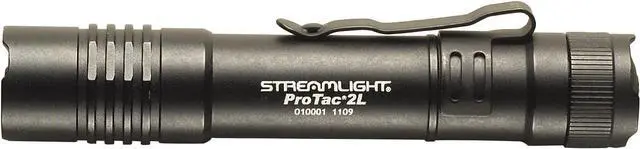 Alt view image 2 of 6 - Streamlight 88031 ProTac 2L 350-Lumen EDC Professional Flashlight with CR123A Batteries, and Holster, Black, Clear Retail Packaging