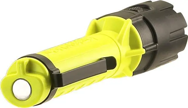 Alt view image 3 of 6 - Streamlight 67751 Dualie 2AA 175-Lumen Dual Beam Flashlight w/Pocket Clip and Magnetic Base, Box, Yellow
