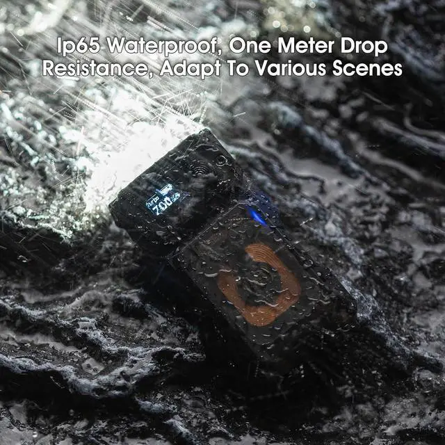 Alt view image 6 of 7 - WUBEN X3 EDC Keychain Flashlight with Rechargeable Charging Box 180 Degree Rotating Head Mini Flashlight Ip65 Waterproof Magnet Pocket Flashlight 10 Mode Type-C Lanyard for Camping, Outdoor, Gift