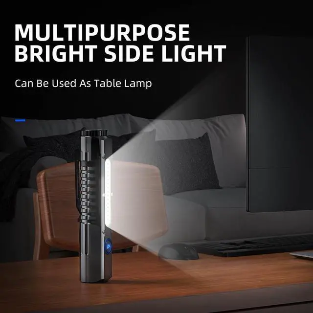 Alt view image 7 of 7 - WARSUN Rechargeable Flashlight High Lumens, Super Bright Flash Light, Powerful Handheld LED Flashlight with 8 Lighting Modes, Portable Waterproof Flashlight for Camping, Home, Emergency