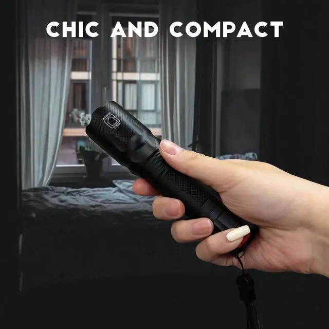 Alt view image 5 of 6 - Red Flashlight Rechargeable High/Low Red Light & White Light 3 Modes for Astronomy Aviation Night Observation